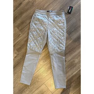 RLX Ralph Lauren Womens Quilted Hybrid Golf Pants Basic Grey Size M 285913919001